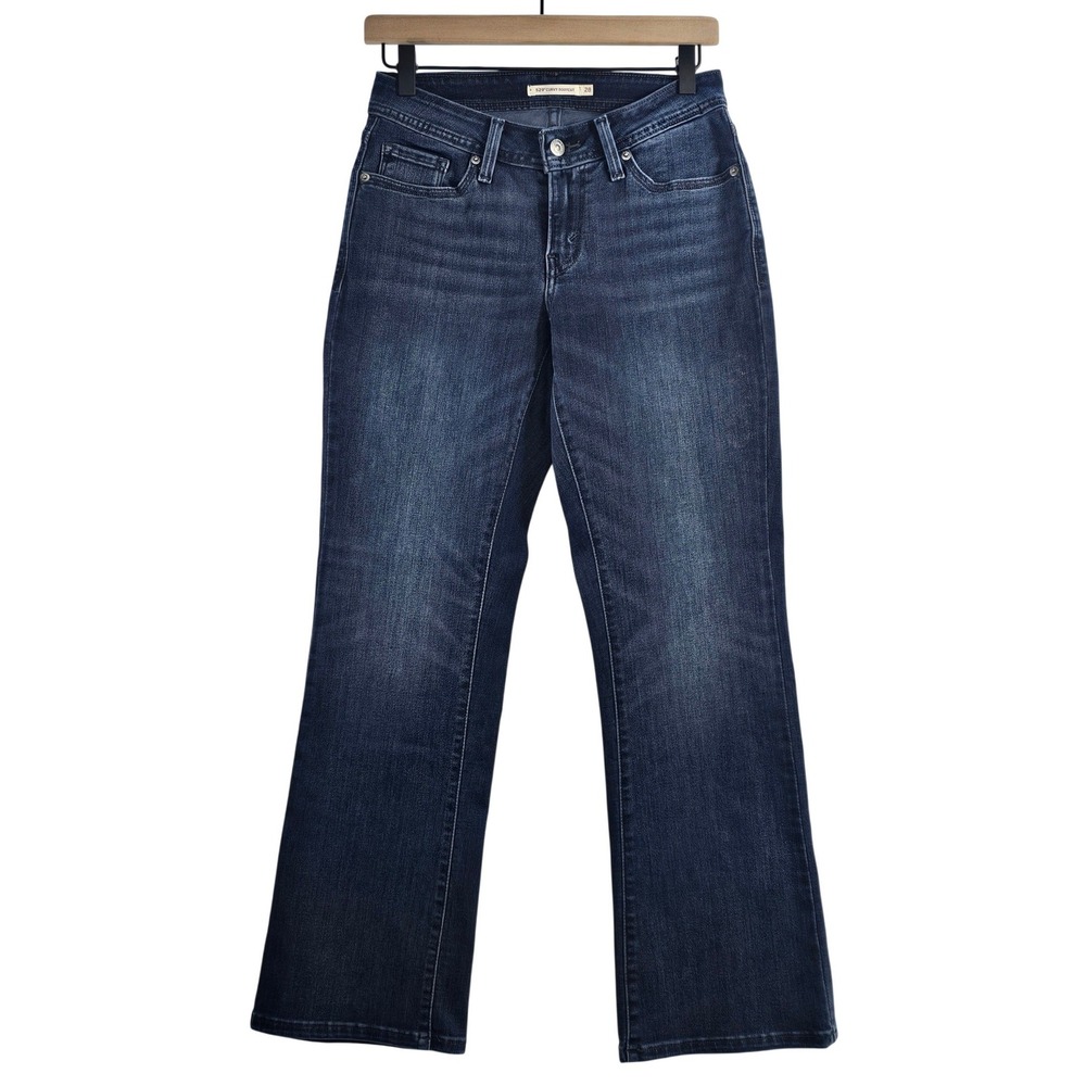 Levi's Women's Dark Wash Bootcut Jeans‎ Size 28x30